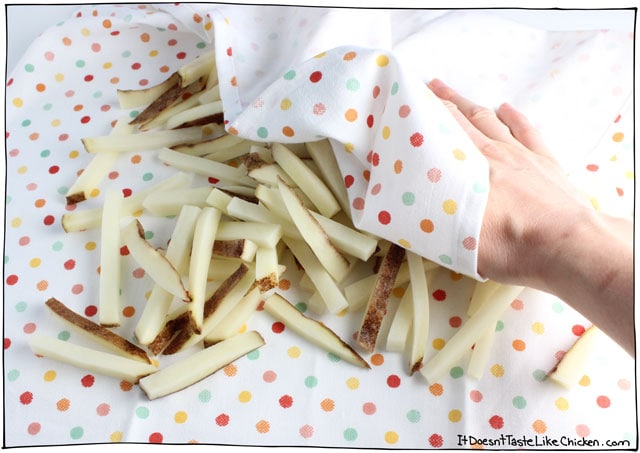 CrispyBaked法式薯条烤薯条键三大小技巧#itdoesnttastelikechicken