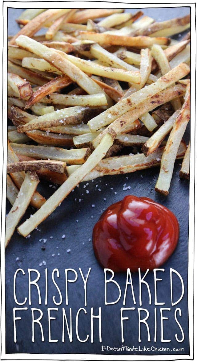 CrispyBaked法式薯条烤薯条键三大小技巧#itdoesnttastelikechicken
